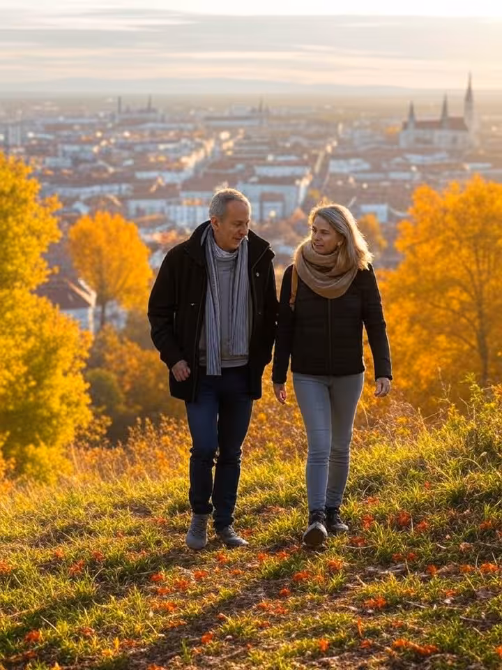 Diskreter Spaziergang am Grazer Schlossberg