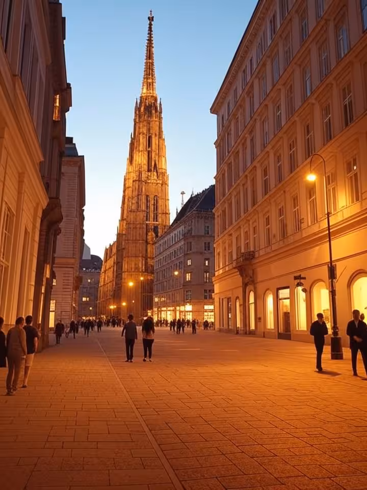 Wiener Innenstadt als beliebter Treffpunkt für Sugar Dating mit öffentlicher Sicherheit