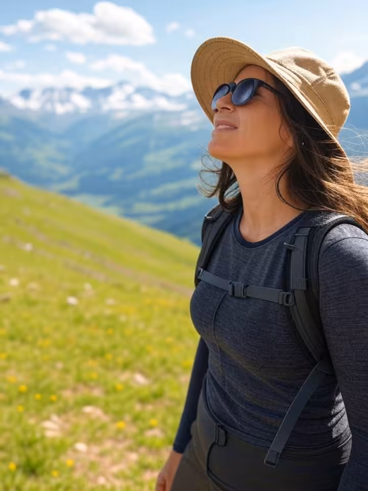 Sommerwanderung in den Bergen rund um Innsbruck